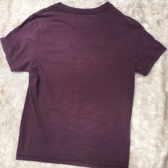 Men’s Dark Red Aeropostale Crew Neck T Shirt - Picture 5 of 5